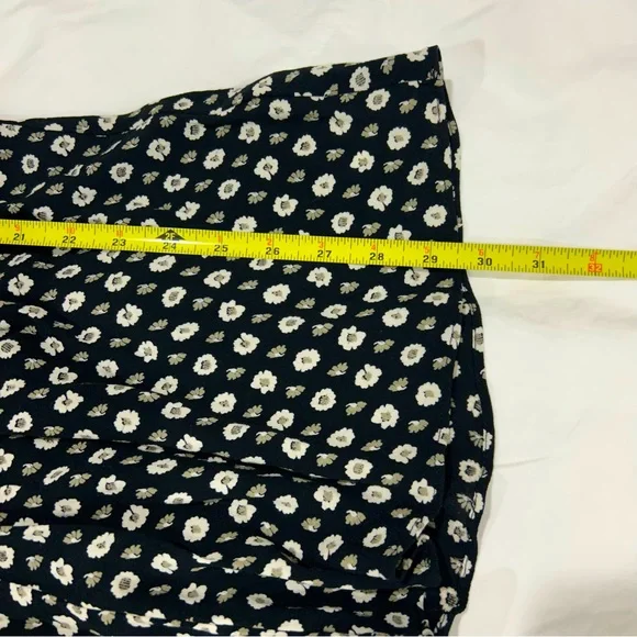 NWOT Madewell black w/white flowers dress, 6, - Picture 14 of 16